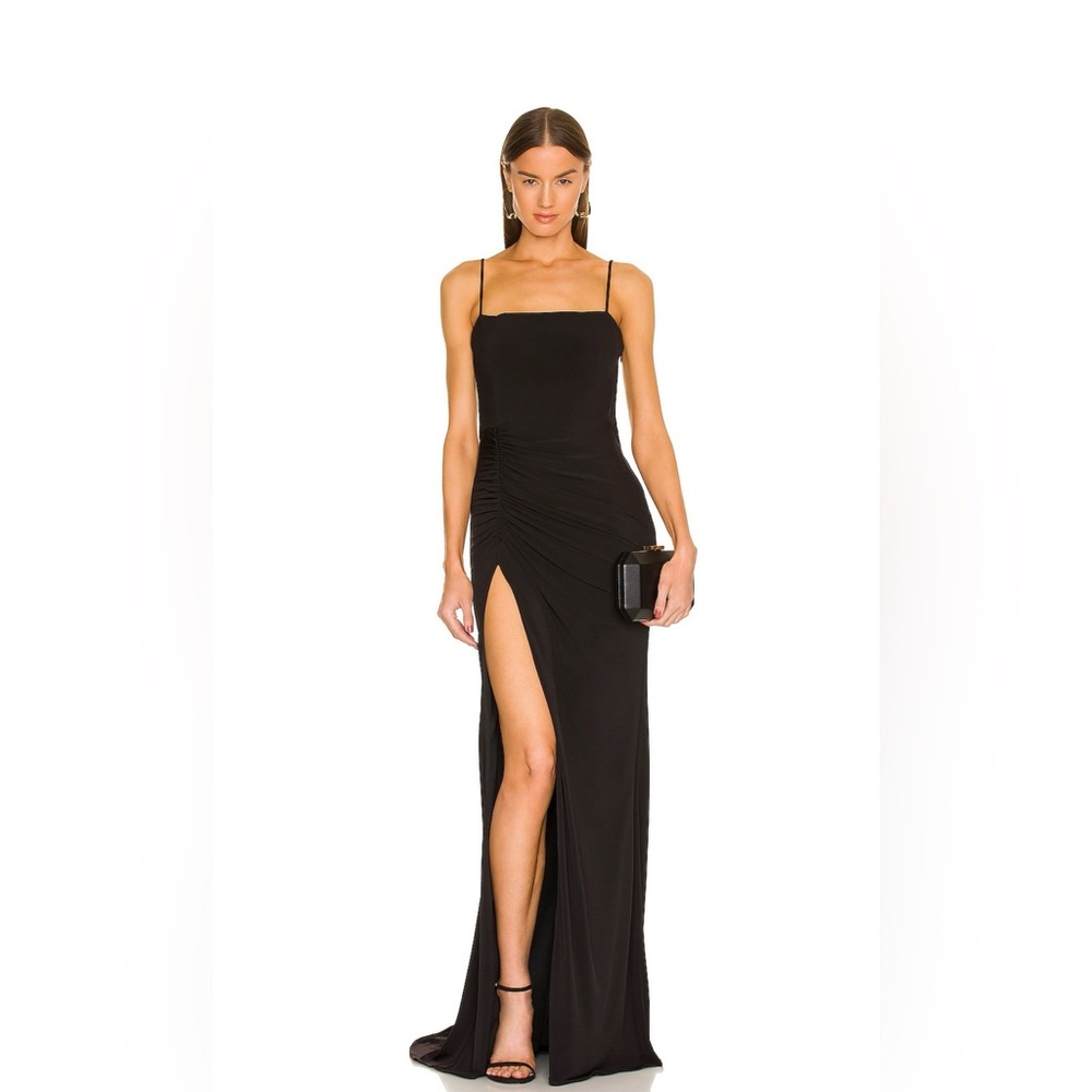 Katie May Black Backless Dress